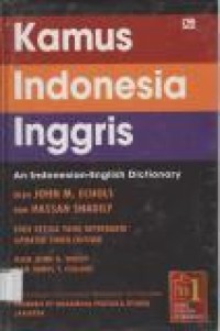 Image of Kamus Indonesia Inggris